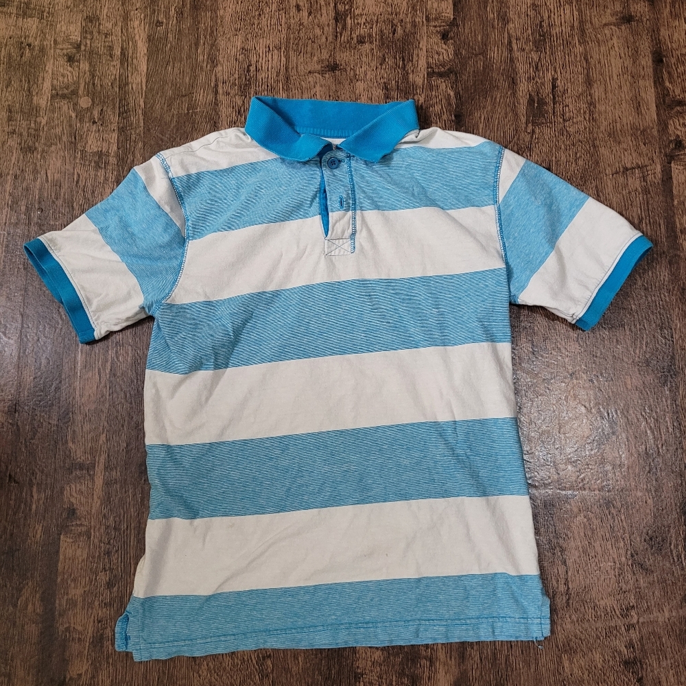 Wrangler Boys Striped Collard Shirt